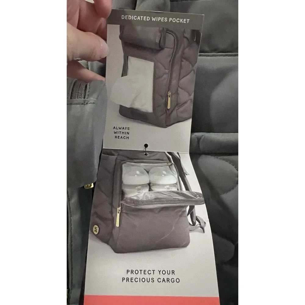 Huggies Cozy Hugg Diaper Bag Pack - Gray